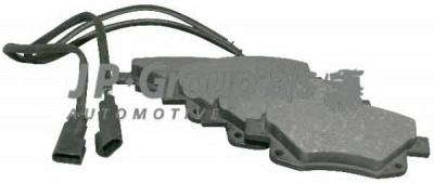 JP GROUP 1563700110 -  Комплект тормозных колодок, дисковый тормоз